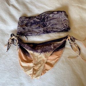 Entreaguas strapless bikini